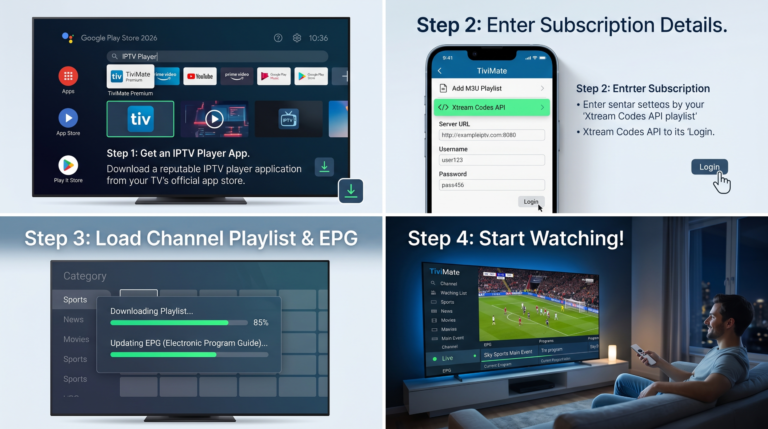 how to use iptv