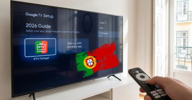IPTV Portugal on Google TV