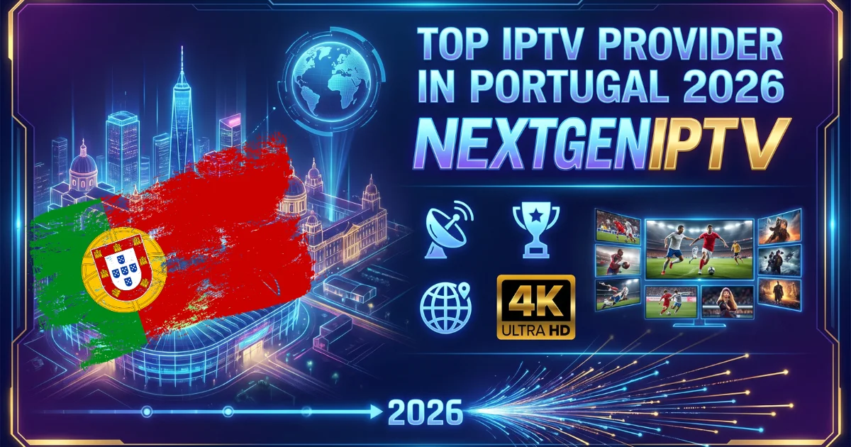 Top IPTV Provider in Portugal 2026 – Live Channels, Sports & 4K/8k- NEXTGENIPTV 1 IPTV Provider in Portugal